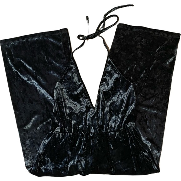 Velvet Jumpsuit - Picture 3 of 5